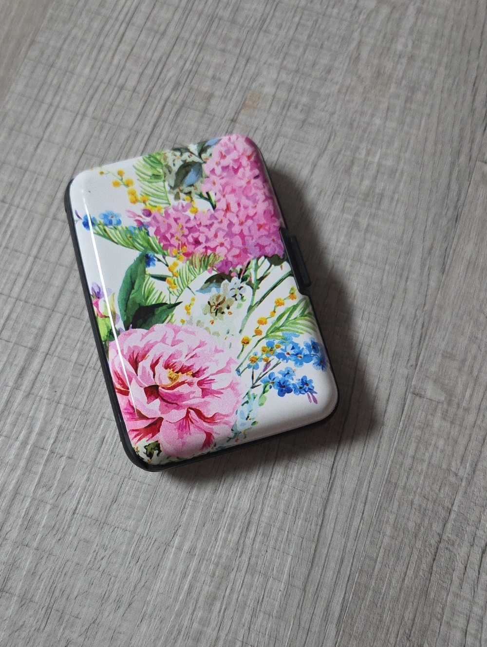 Floral Credit Card Holder